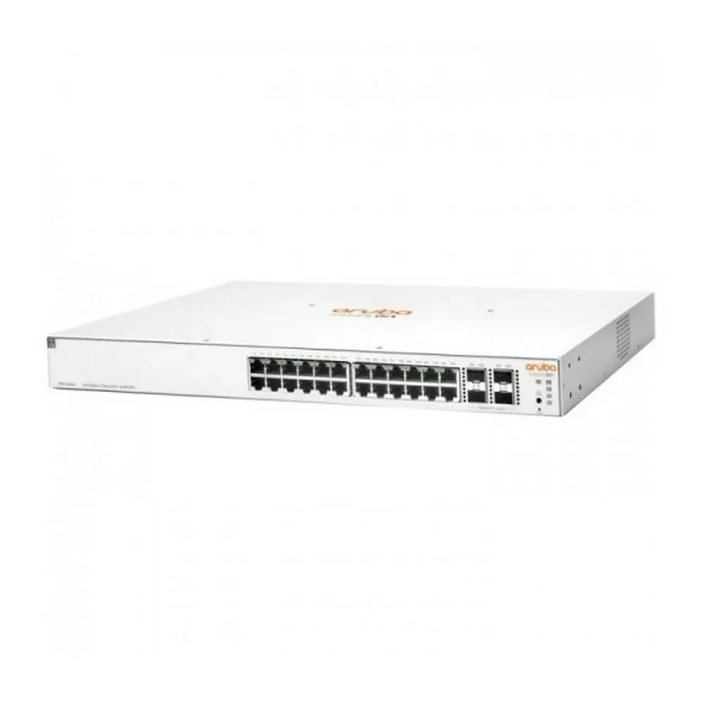 Коммутатор HPE JL684B Aruba Instant On 1930 24G Class4 PoE 4SFP/SFP+ 370W