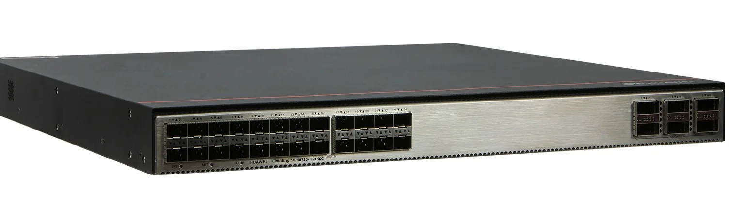 Коммутатор Huawei 24SFP+ 6QSFP+ S6730-H24X6C