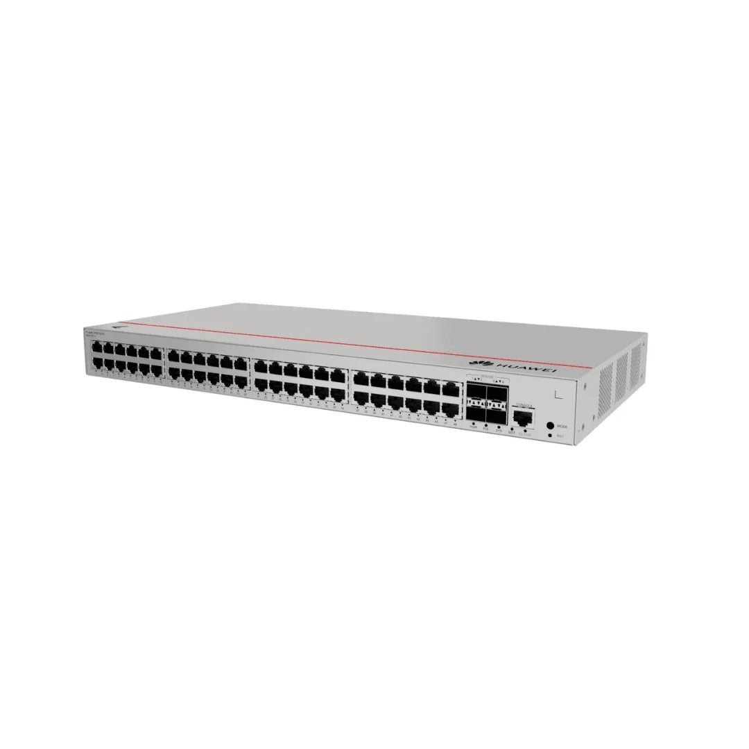 Коммутатор Huawei eKit S220-48P4S (L2, 48*10/100/1000BASE-T ports(380W PoE+), 4*GE SFP ports, built-in AC power)