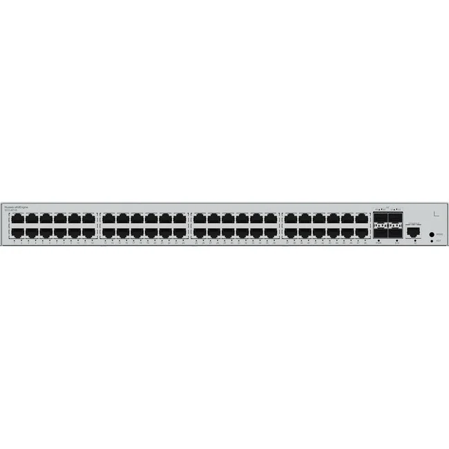 Коммутатор Huawei eKit S220-48P4S (L2, 48*10/100/1000BASE-T ports(380W PoE+), 4*GE SFP ports, built-in AC power)