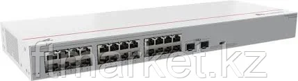 Коммутатор HUAWEI S110-24T2SR (24*10/100/1000BASE-T ports, 2*GE SFP ports, AC power)