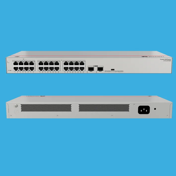 Коммутатор HUAWEI S110-24T2SR (24*10/100/1000BASE-T ports, 2*GE SFP ports, AC power)