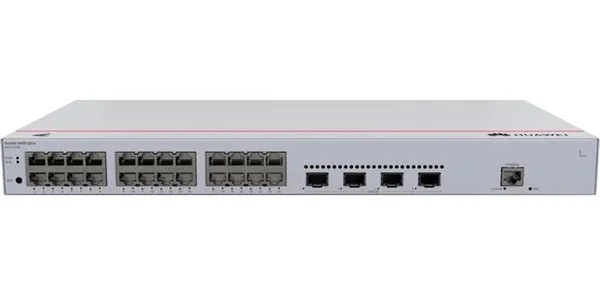 Коммутатор HUAWEI S220-24T4X (L2, 24*10/100/1000BASE-T ports, 4*10GE SFP+ ports, built-in AC power)