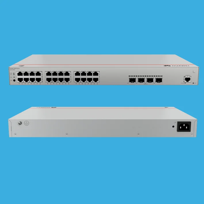 Коммутатор HUAWEI S220-24T4X (L2, 24*10/100/1000BASE-T ports, 4*10GE SFP+ ports, built-in AC power)
