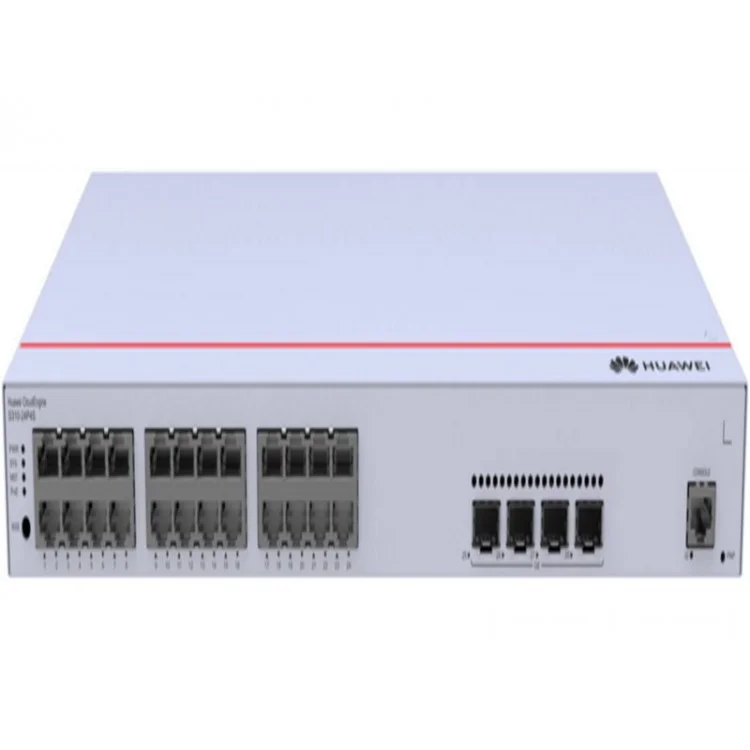 Коммутатор Huawei S310-24P4S L2+ (static router), 24*10/100/1000BASE-T ports, 4*GE SFP ports, POE+(370W)