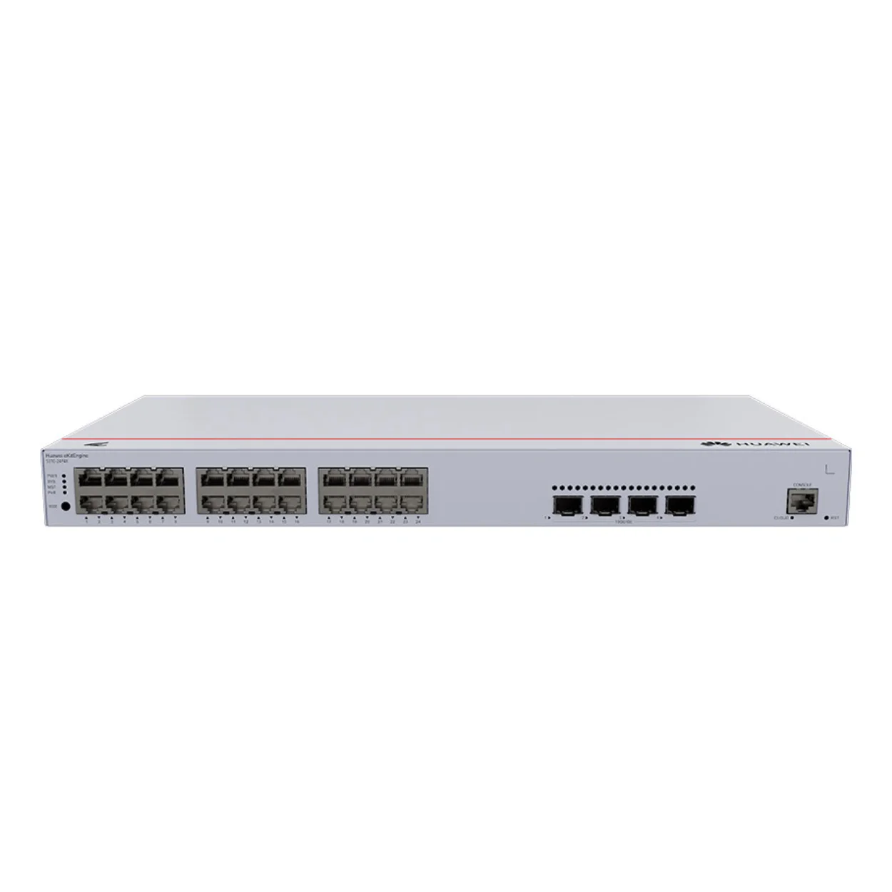 Коммутатор HUAWEI S310S-24T4JX (L2+, 24*10/100/1000BASE-T ports, 2*10GE SFP+ ports, 2*2.5GE SFP ports, built-in AC power, Fanless)