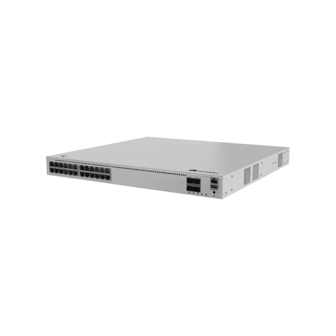 Коммутатор HUAWEI S310S-24T4JX (L2+, 24*10/100/1000BASE-T ports, 2*10GE SFP+ ports, 2*2.5GE SFP ports, built-in AC power, Fanless)
