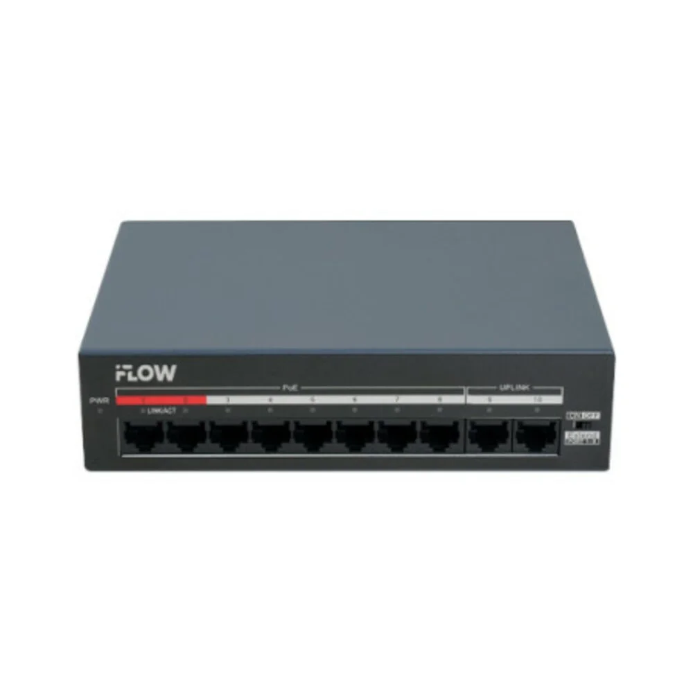 Коммутатор IFLOW 8PORT 10/100M POE F-SW-EU410HPOE-V