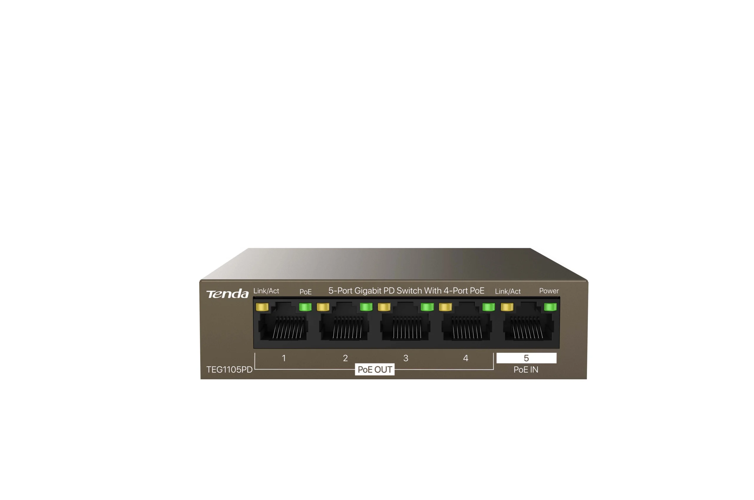Коммутатор IP-COM 5PORT 4POE M20-POE