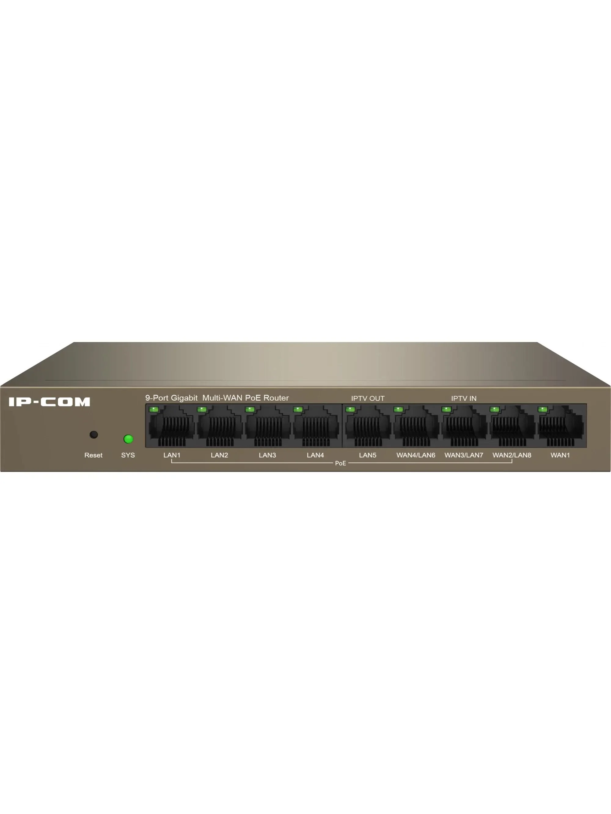 Коммутатор IP-COM 9PORT 8POE M20-8G-POE