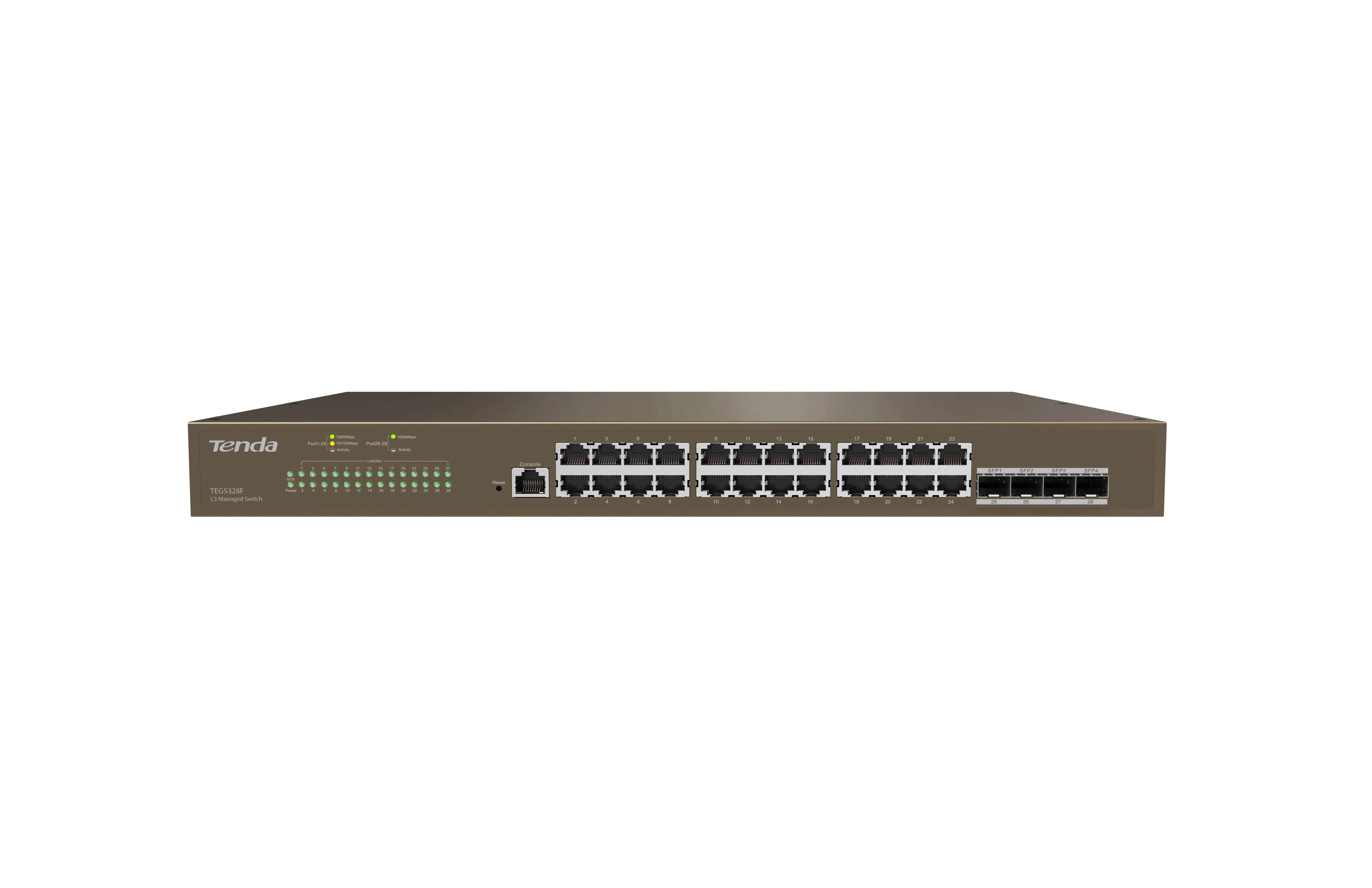 Коммутатор IP-COM G5328F 24PORT 10/100/1000+ 4PORT SFP