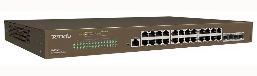 Коммутатор IP-COM G5328F 24PORT 10/100/1000+ 4PORT SFP