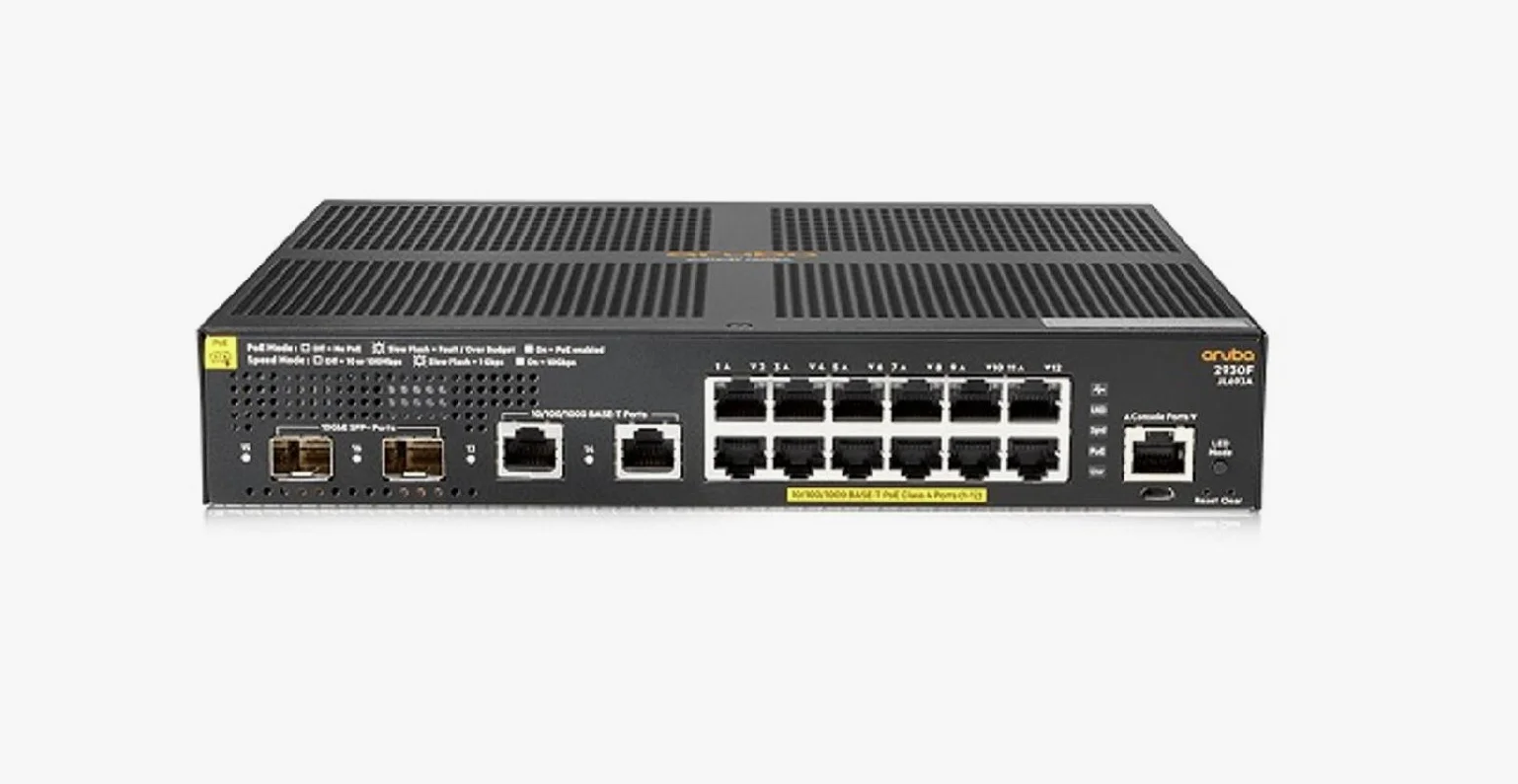 Коммутатор JL724B HPE Aruba Networking CX 6200F 24G 4SFP+ Managed L3 Switch