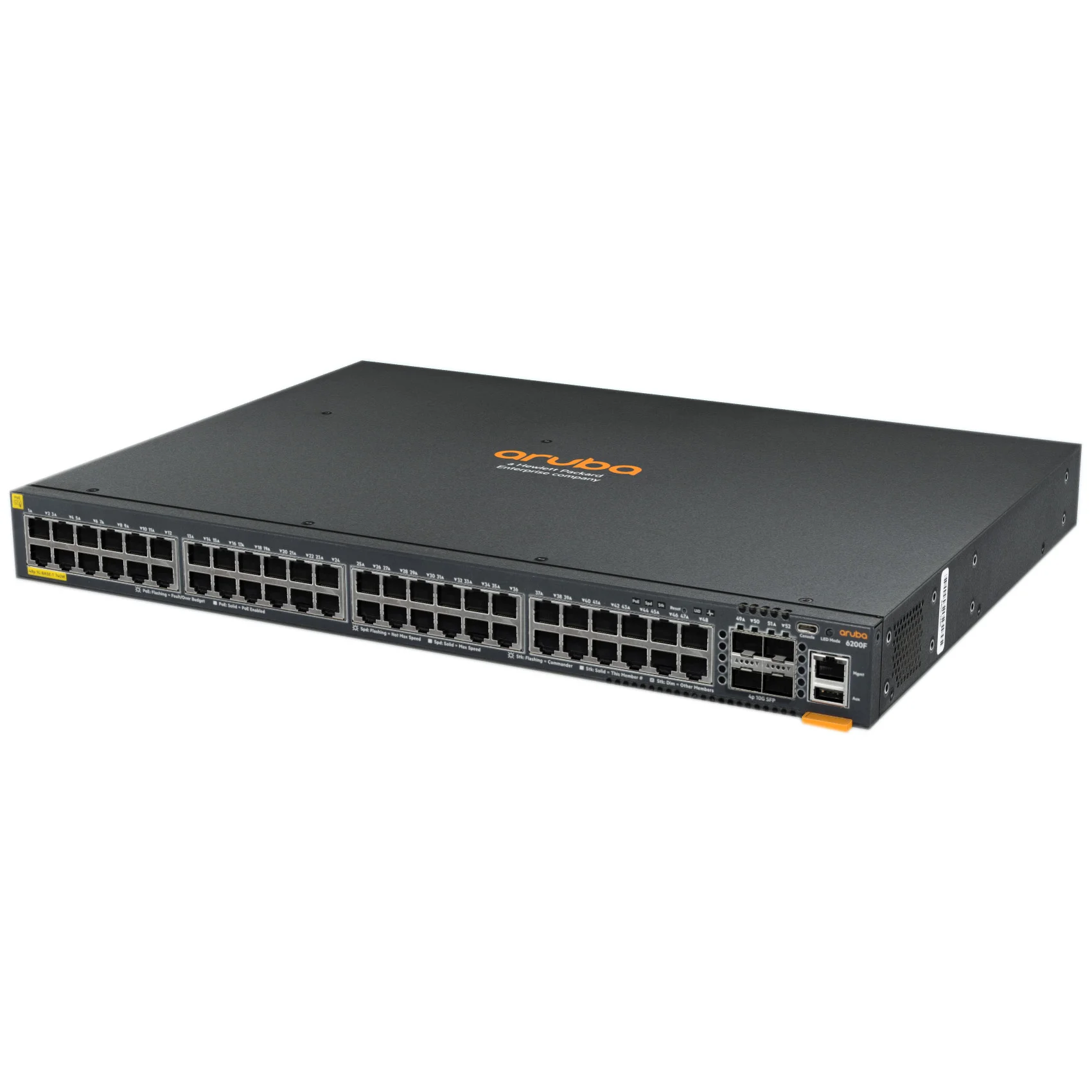 Коммутатор JL726B HPE Aruba Networking CX 6200F 48G 4SFP+ Managed L3 Switch