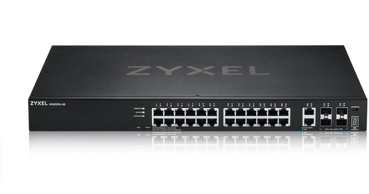 Коммутатор L3 Access Zyxel NebulaFlex Pro XGS2220-54, rack 19", 48xRJ-45: 1G, 2xRJ-45: 1/2.5/5/10G, 4xSFP+
