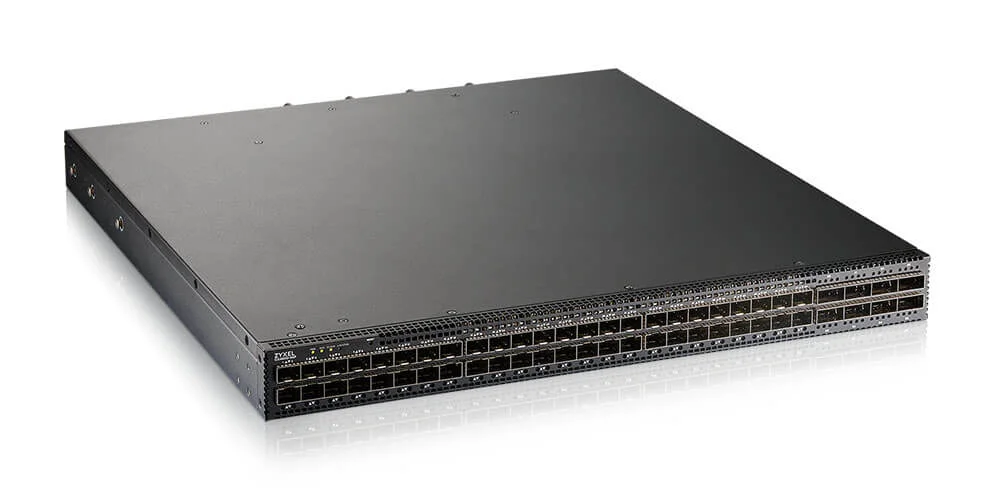 Коммутатор L3 Core Zyxel NebulaFlex Pro CX4800-56F, rack 19", 48xSFP28: 10/25G, 8xQSFP28: 100G, 2 блока питания AC в комплекте