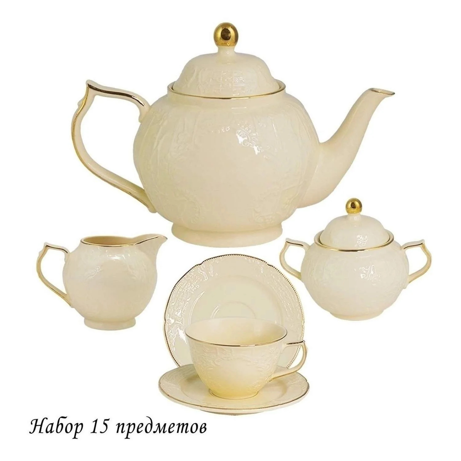 205-706 Чайный сервиз 16пр. ДЮНА в под.уп.(х3)Фарфор