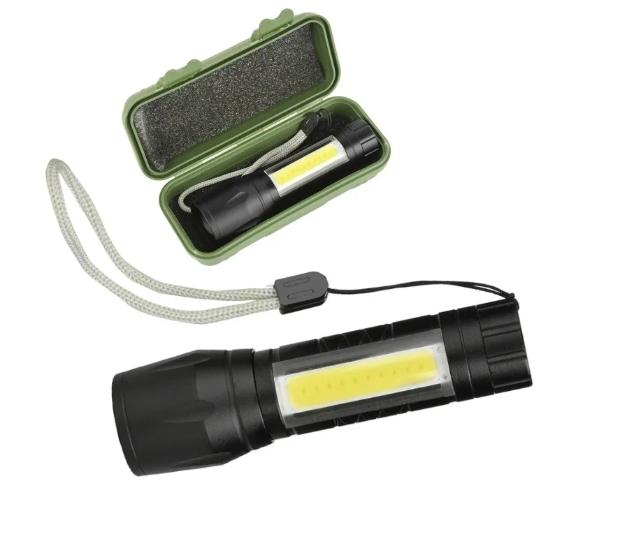 Фонарь ручной NICEDEVICE ND-4002 120-220 люмен 93*24 мм