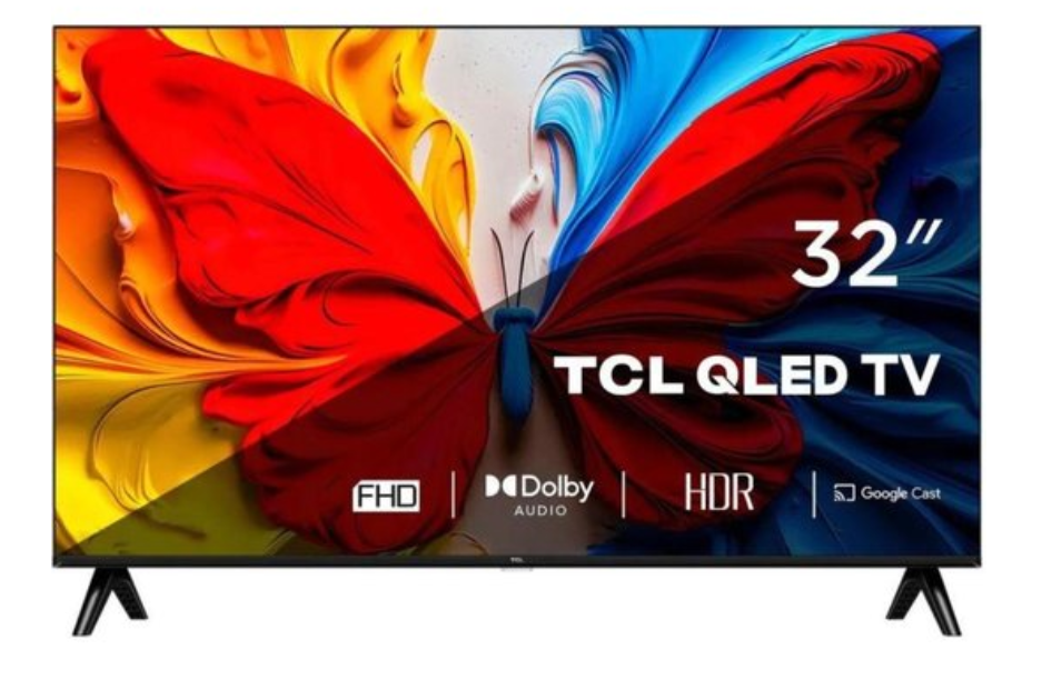 Телевизор QLED 32" TCL 32S5K-UZ Black Smart FULL HD 60Hz DVB-T DVB-T2 DVB-C DVB-S DVB-S2 USB WiFi