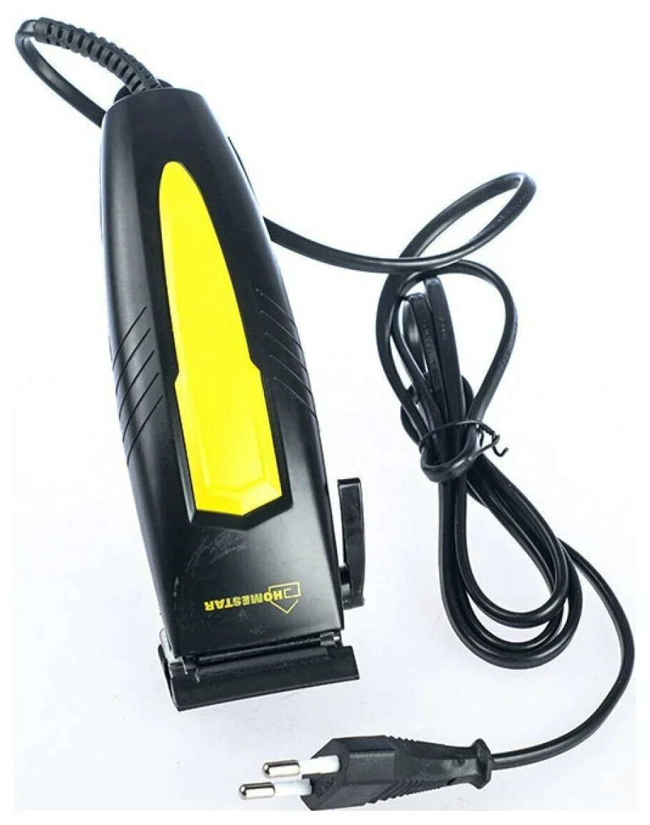 Машинка для стрижки HOMESTAR HS-9006. 12 Вт. Насадки - 4 шт.нержавеющая сталь.
