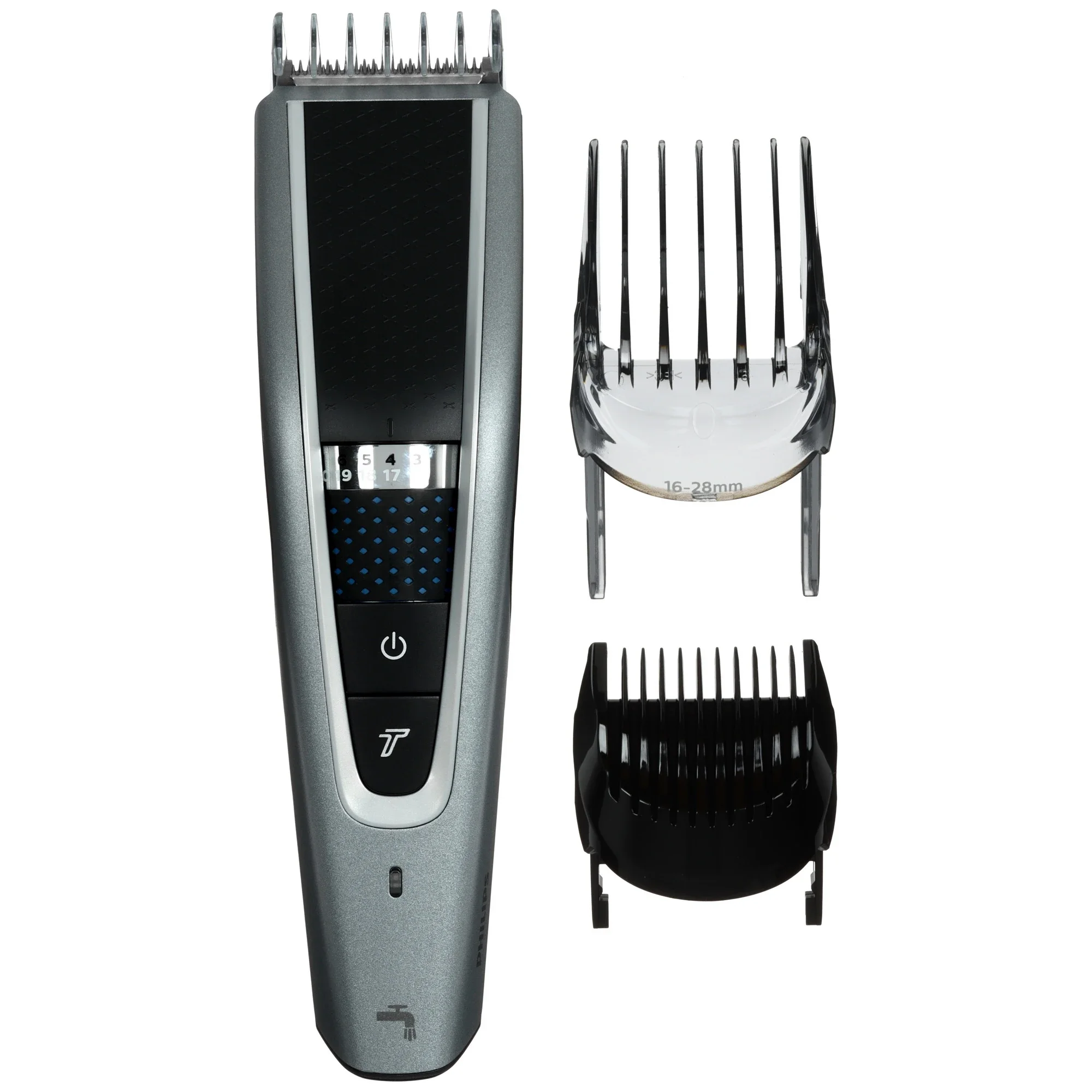 Машинка для стрижки Philips HC5630 (для волос и бороды, аккумулятор, 90 мин, 0,5-28 мм)