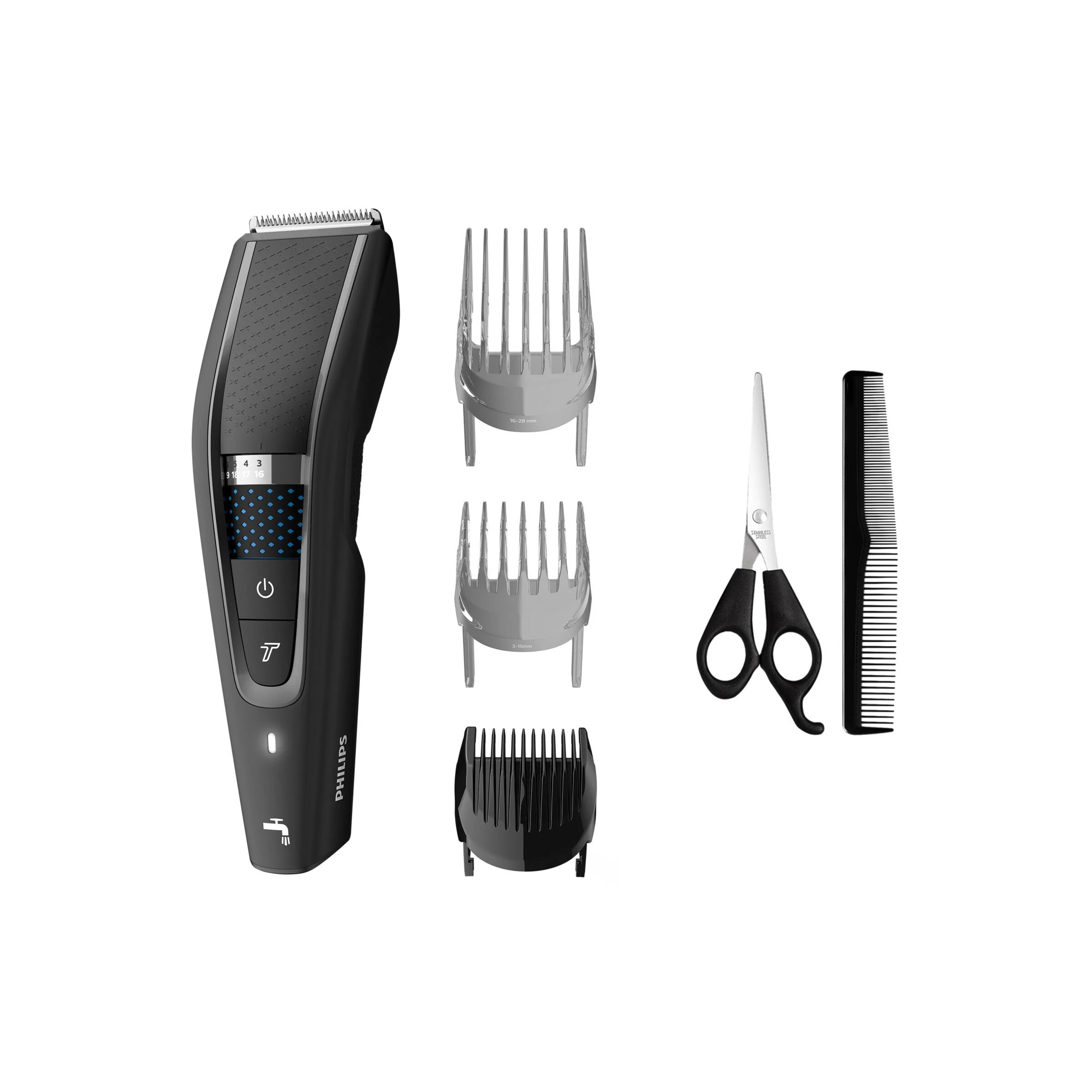 Машинка для стрижки Philips HC5632 аккумулятор до 90 мин, длина 0,5-28 мм