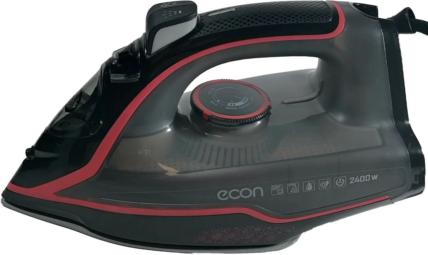 Утюг ECON ECO-BI2405 2400 Вт, керамика, резервуар 210 л)