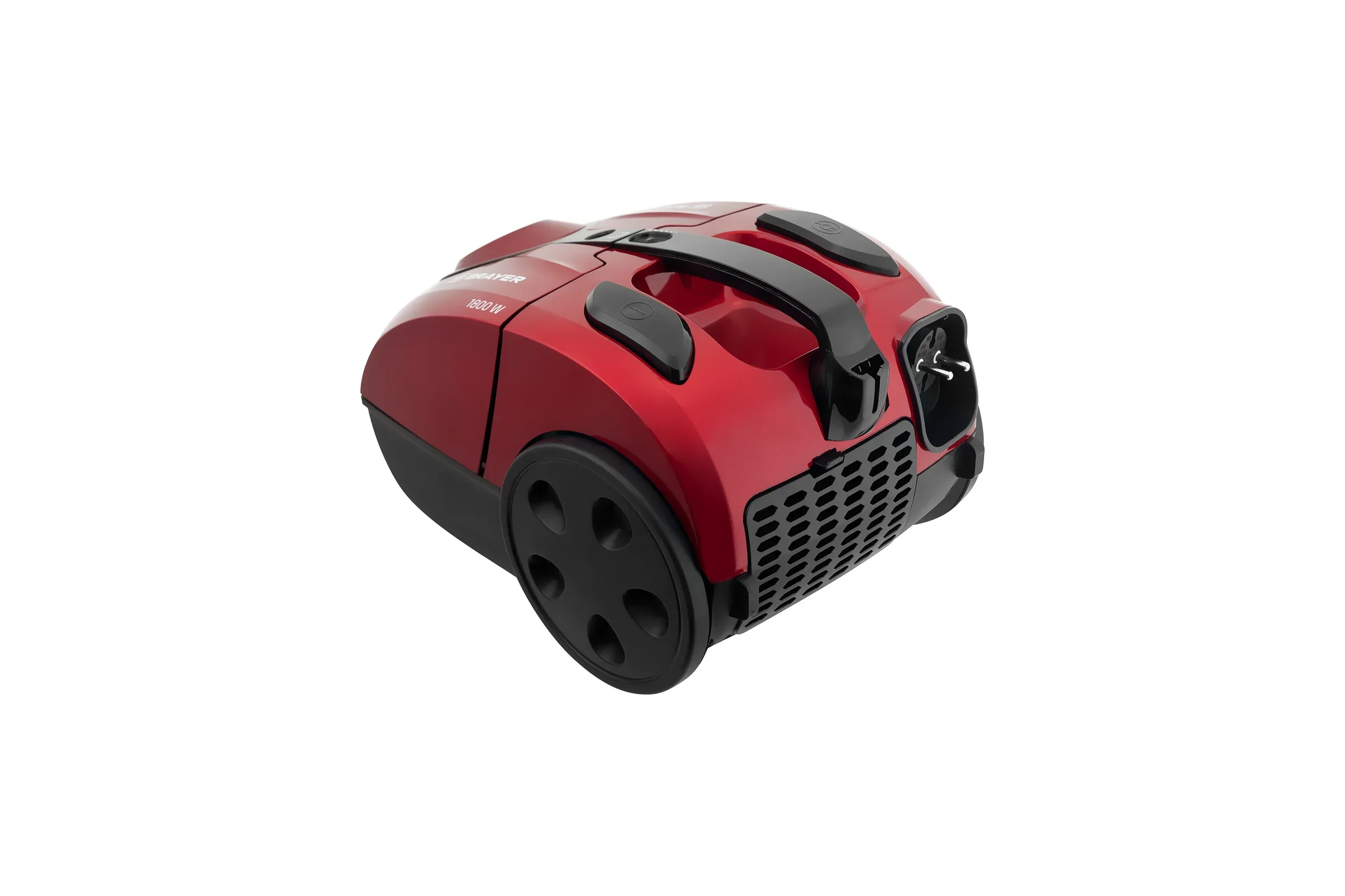 Пылесос BRAYER BR4223 1800 Вт, всасыв 380, 2,5л, телес, 5 м, +3 бум.  мешка, универс щётка