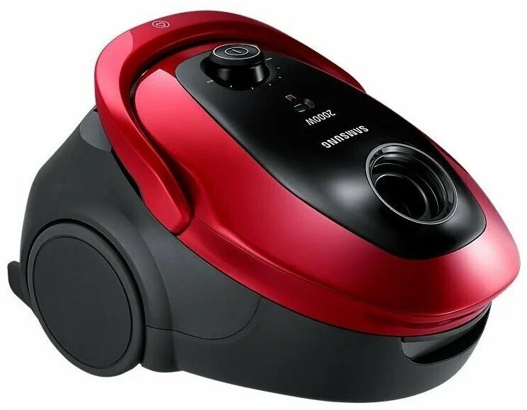 Пылесос SAMSUNG SC/VC 20M257AWR красный 460Вт, пылесборник 4,5л