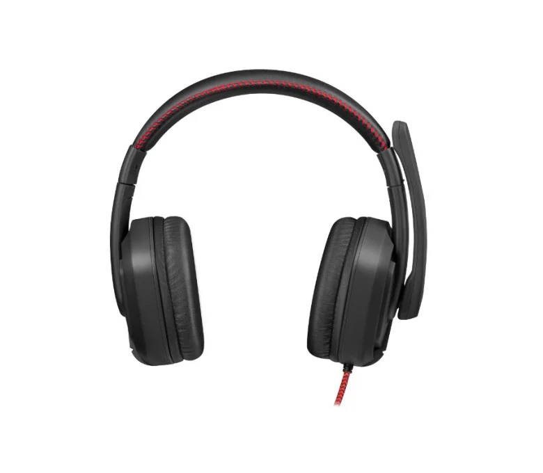 Defender Игровая гарнитура Quake LED черный, LED, провод 2 м.