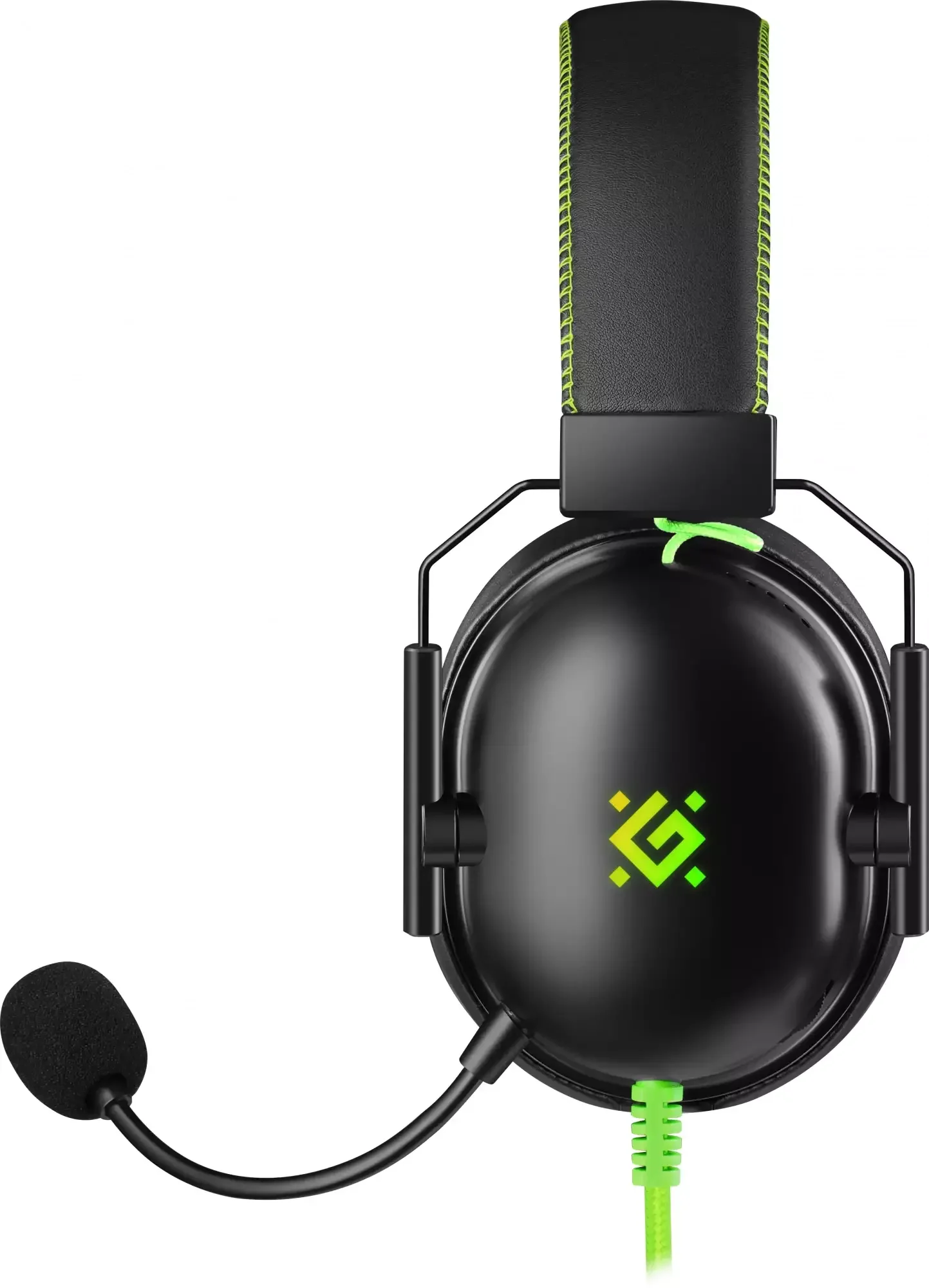 Defender Игровая гарнитура Toxic черный, 7.1, LED, провод 2 м.