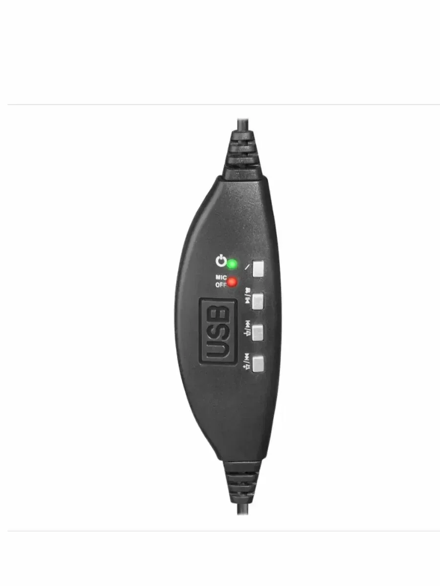 Defender Компьютерная гарнитура Gryphon 750U USB, закрытые 40 мм, регулятор громкости, кабель - 1,8 м, черный.