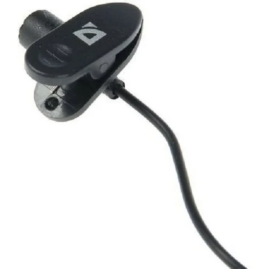 Defender Микрофон компьютерный MIC-109 черный, на прищепке, 1,8 м