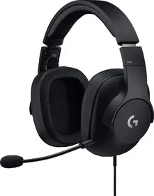 Logitech Гарнитура игровая G Pro X, мониторные, Xbox One, PlayStation 4, звук 7.1, кабель 2 м, чёрный.