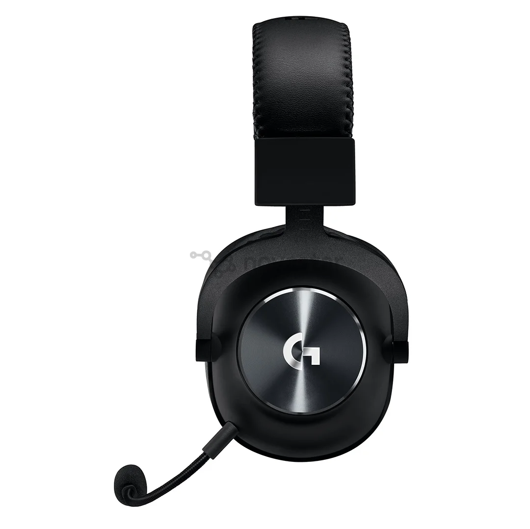 Logitech Гарнитура игровая G Pro X, мониторные, Xbox One, PlayStation 4, звук 7.1, кабель 2 м, чёрный.