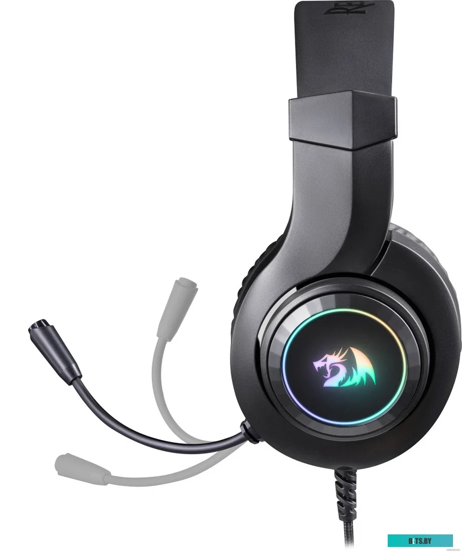 Redragon Игровая гарнитура Hylas Проводной,RGB,USB+3.5мм,черный