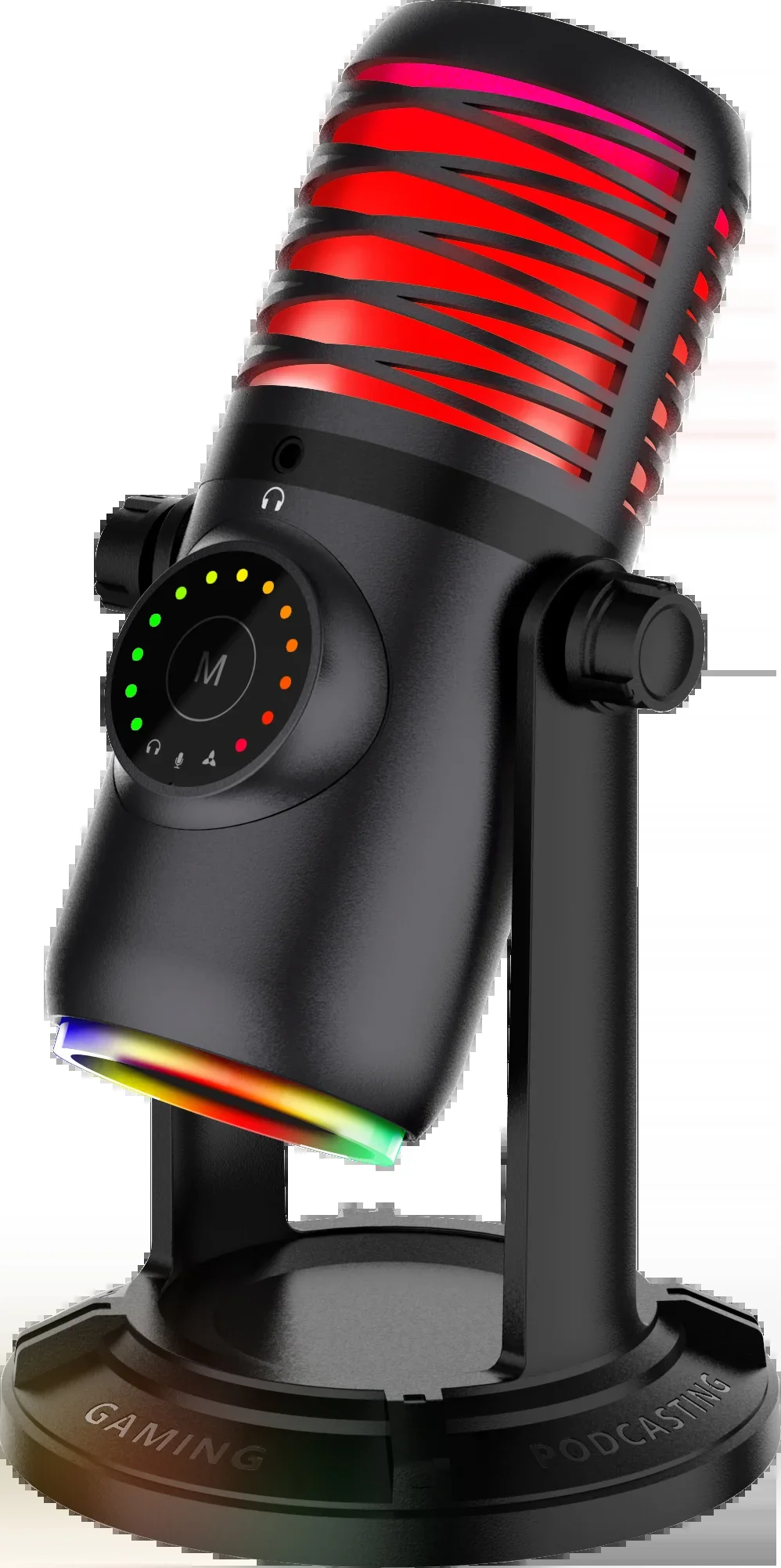 Redragon Игровой стрим микрофон Stellaris GM306 USB,омнидир,подсветка
