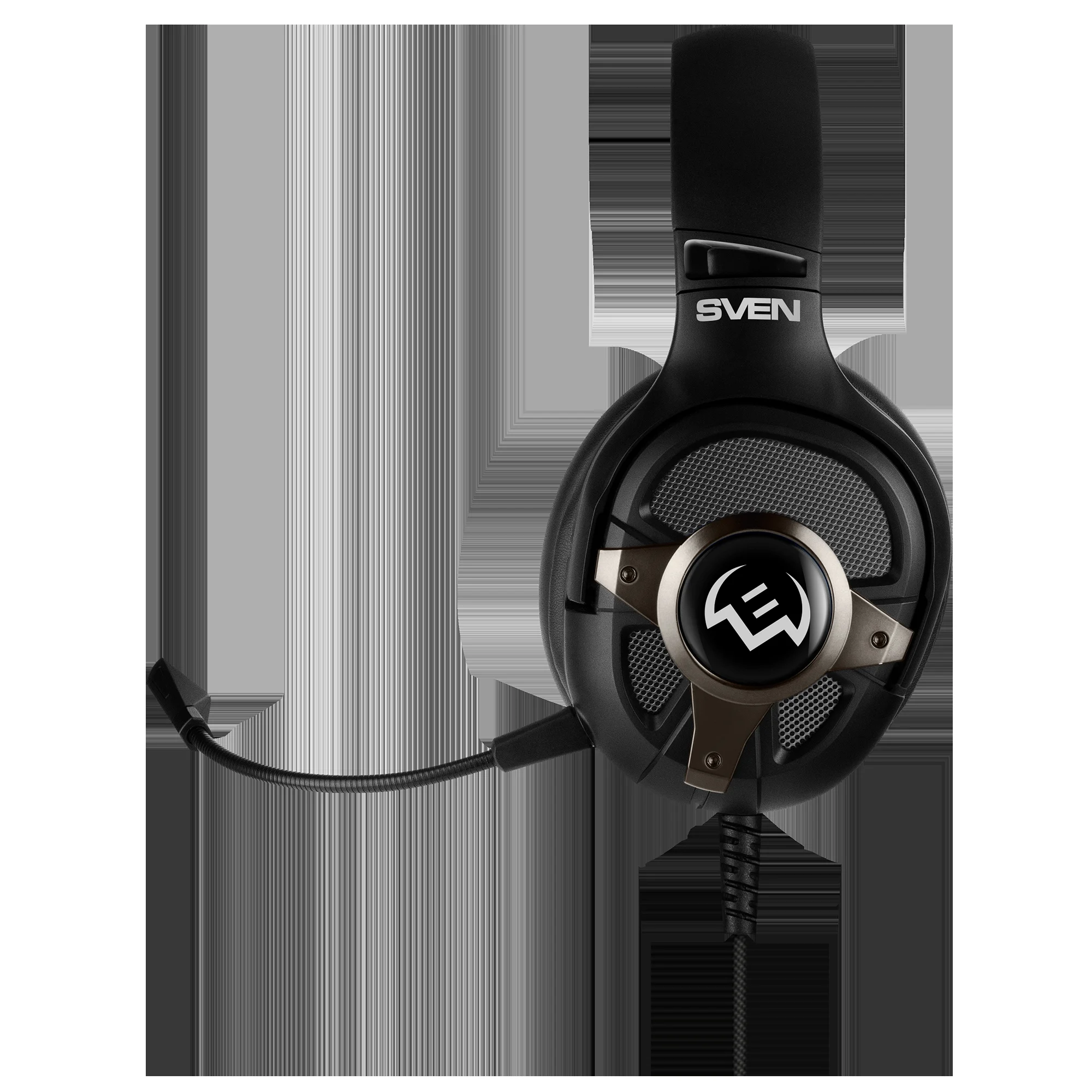 SVEN Гарнитура проводная игровая AP-U1100MV, RGB, звук7.1, USB, 2,2м, чёрный