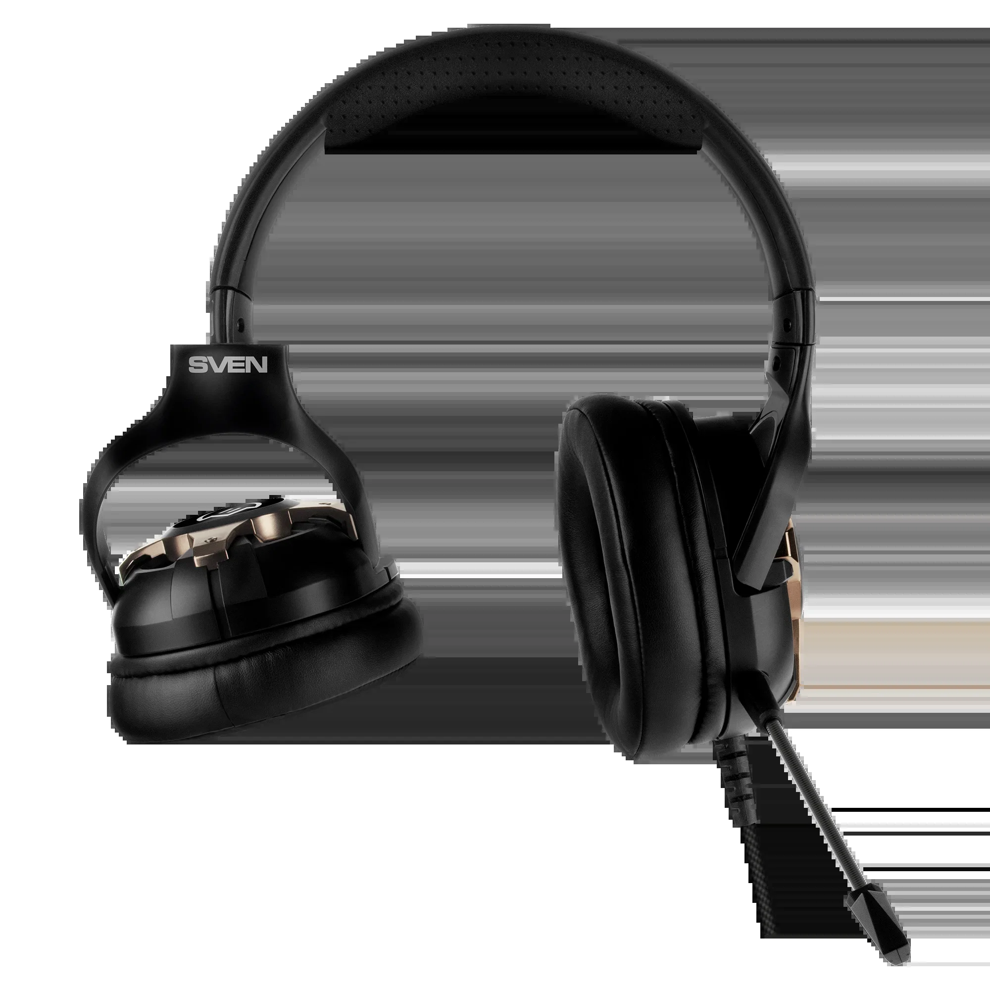 SVEN Гарнитура проводная игровая AP-U1100MV, RGB, звук7.1, USB, 2,2м, чёрный
