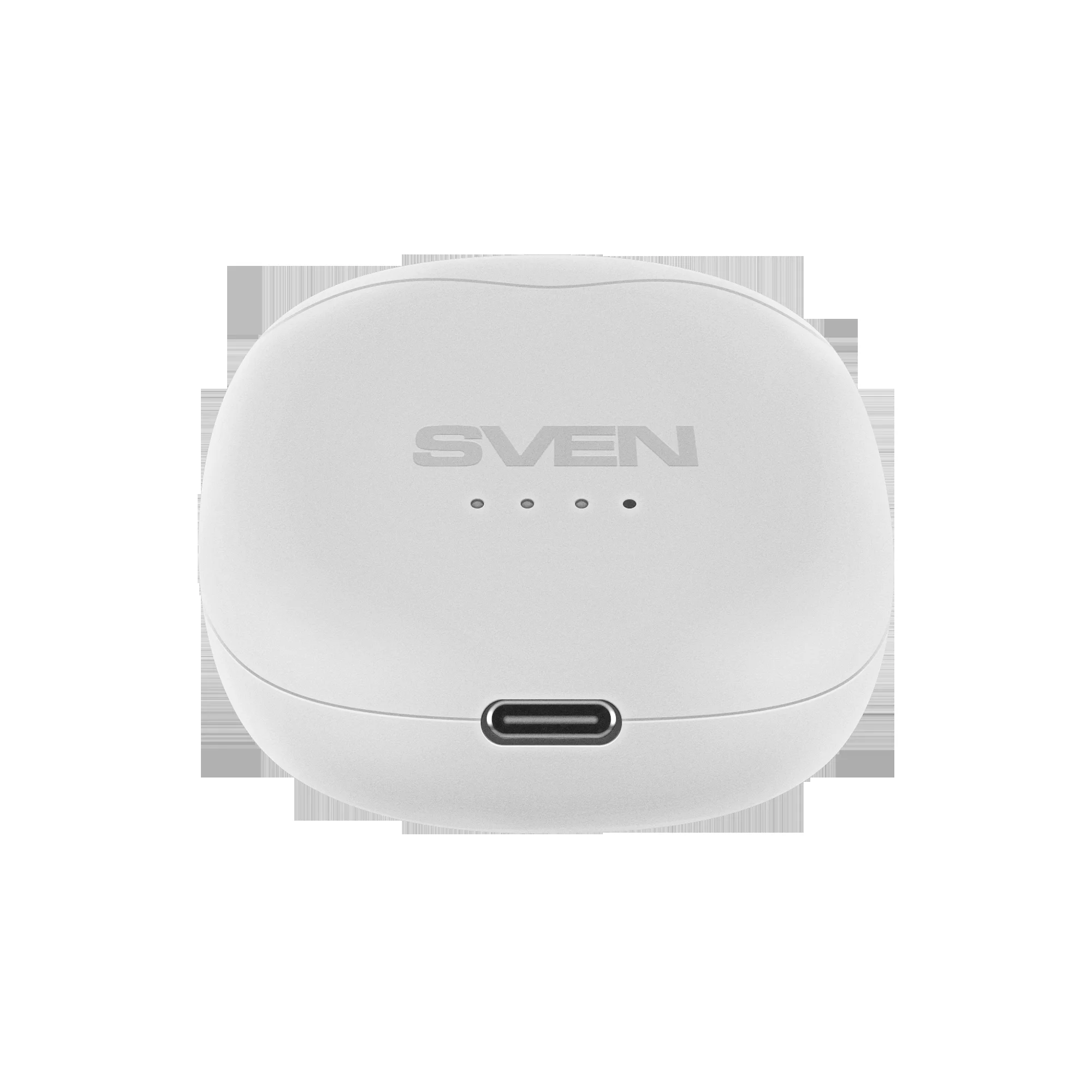SVEN Наушники беспроводные внутриканальные с микрофоном E-727BT, белый (Bluetooth, TWS)
