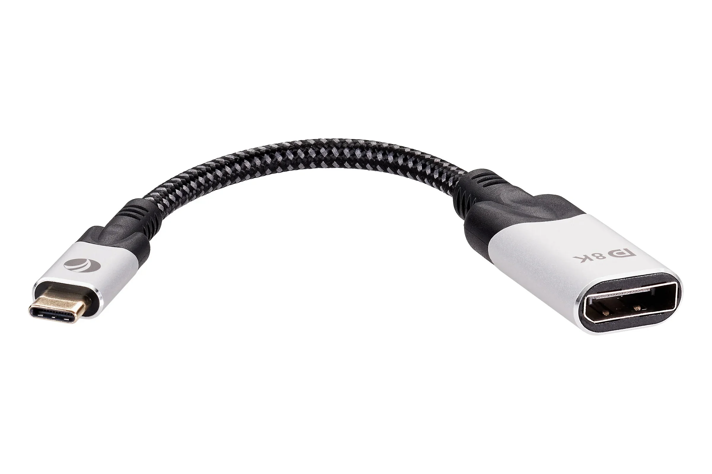 Aдаптер USB 3.1 Type-Cm --> DP A(f) 8K@60Hz, 0.15m ,Alum ,VCOM <CU422MV-8K>