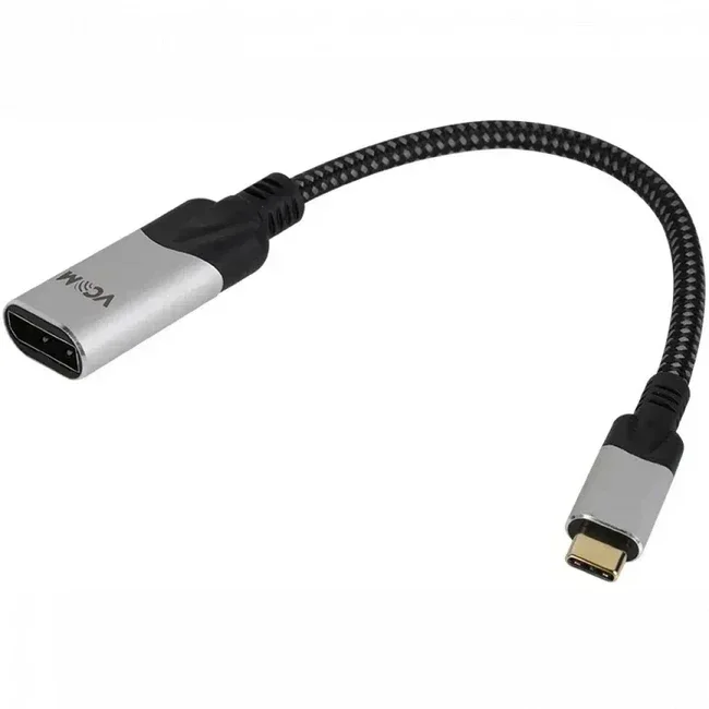 Aдаптер USB 3.1 Type-Cm --> DP A(f) 8K@60Hz, 0.15m ,Alum ,VCOM <CU422MV-8K>