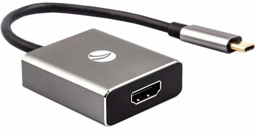 Aдаптер USB 3.1 Type-Cm --> HDMI A(f) 4K@60Hz, 0.15m ,Alum ,VCOM <CU423MV-4K>