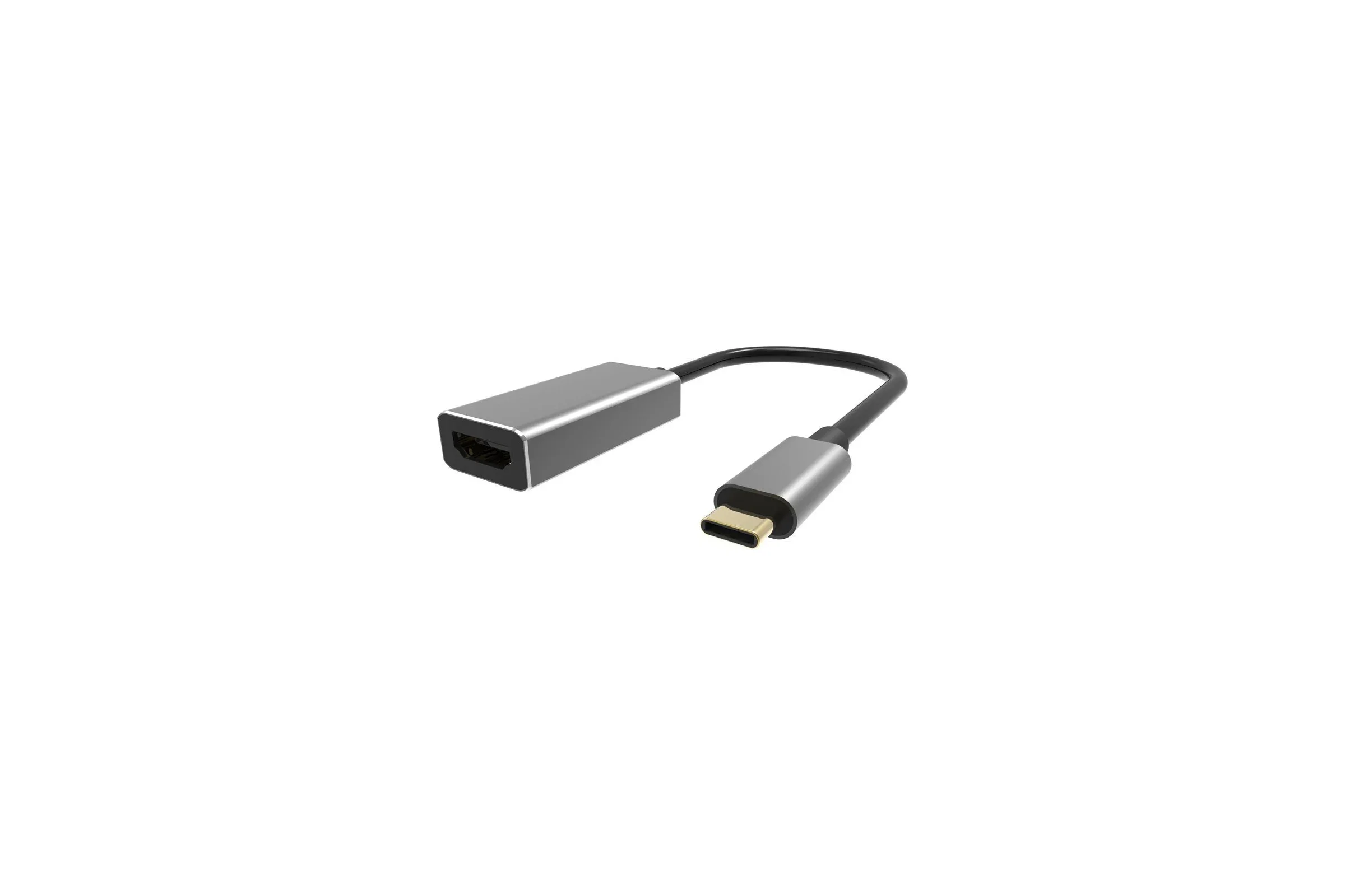 Aдаптер USB 3.1 Type-Cm --> HDMI A(f) 4K@60Hz, 0.15m ,Alum ,VCOM <CU423MV-4K>