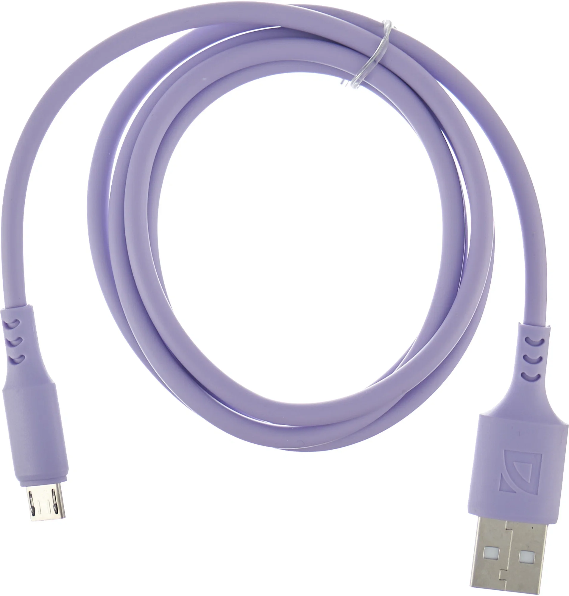 Defender Кабель F207 Micro, USB 2.0 (AM) - microUSB 2.0 (BM), 1метр, 2.4А, силиконовая оплетка, зелёный.