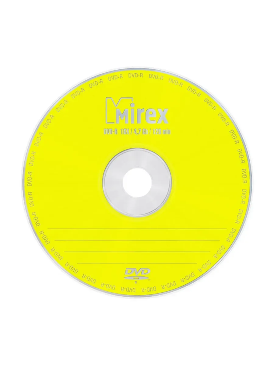 Диск DVD-R Mirex 4.7 Gb, 16x, Slim Case (1), (1/200)