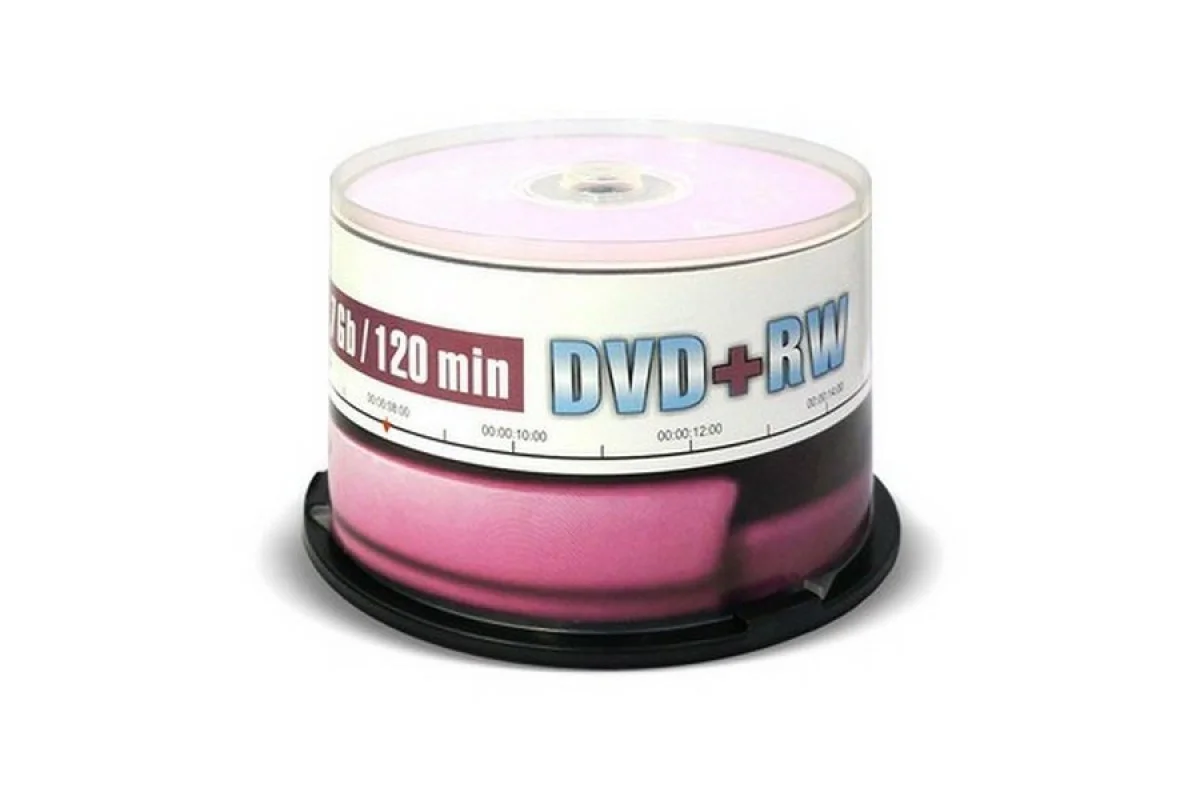 Диск DVD-RW Mirex 4.7 Gb, 4x, Cake Box (50), (50/300)