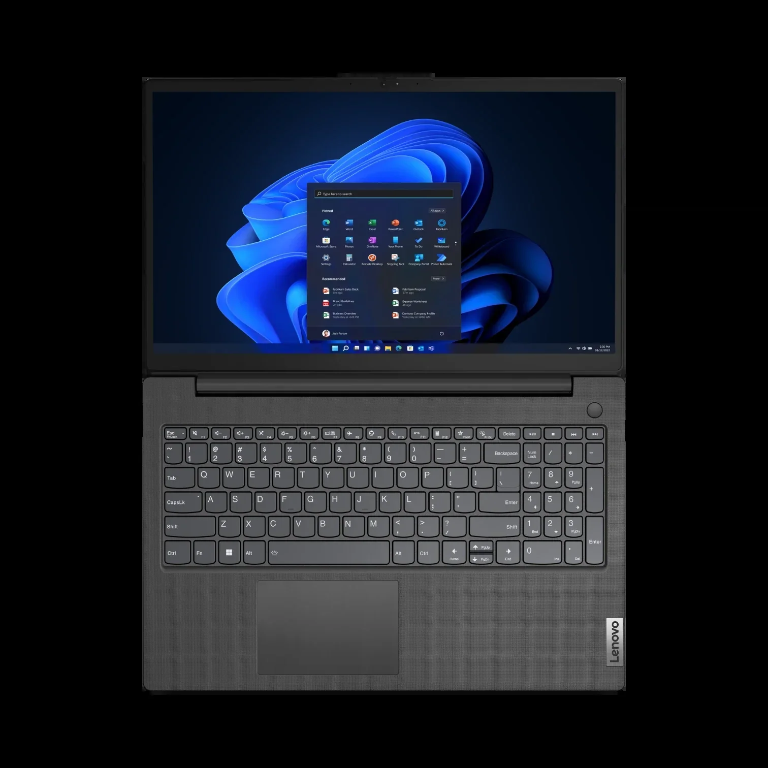 Ноутбук Lenovo V15 G4 ABP 15.6"FHD, AMD R7 7730U, 8Gb, 512Gb SSD, no OS, black