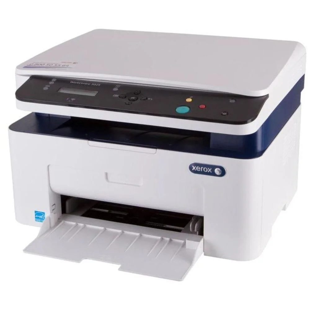 МФУ  XEROX WorkCentre 3025BI (A4, Laser, P/C/S, 20ppm, max 15K pages per month, 128MB, GDI, USB, Wi-Fi)