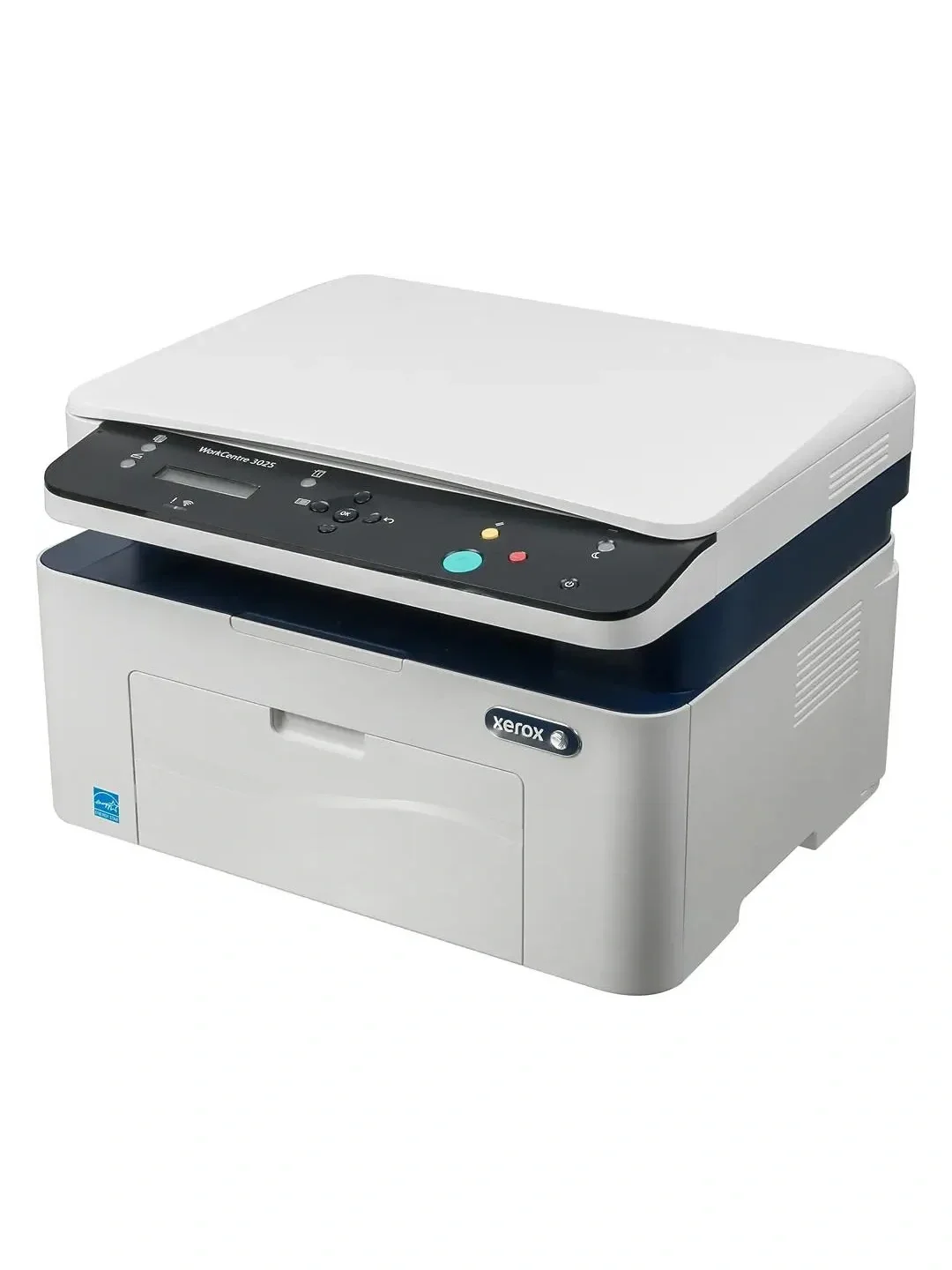 МФУ  XEROX WorkCentre 3025BI (A4, Laser, P/C/S, 20ppm, max 15K pages per month, 128MB, GDI, USB, Wi-Fi)